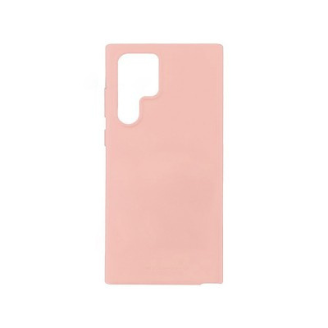 Samsung Galaxy S22 Ultra Compatible Case Cover With Premium Silicone - Pink