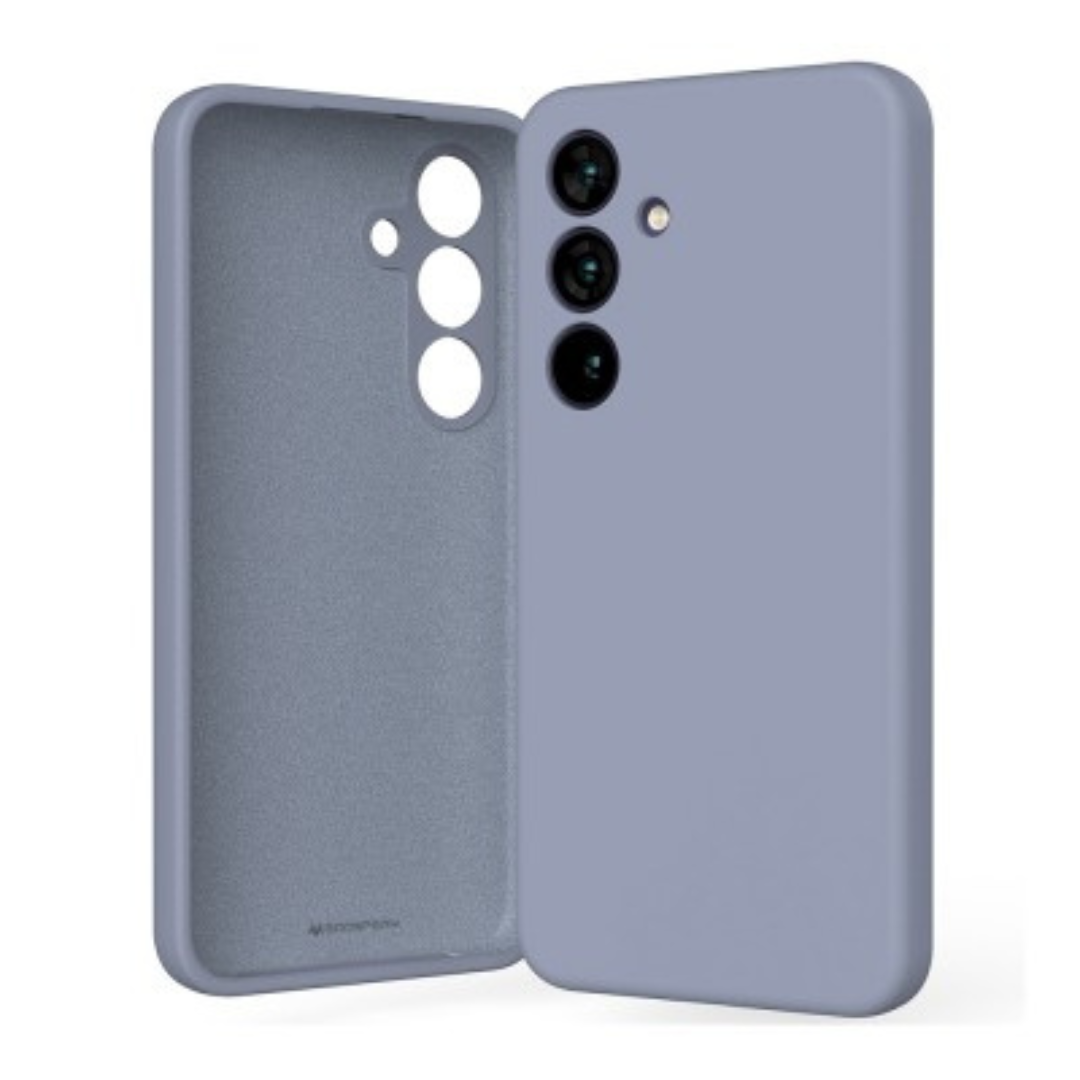 Samsung Galaxy S24 Plus Compatible Case Cover With Premium Silicone - Lavender Grey