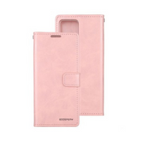 Thumbnail for iPhone 15 Pro Flip Diary Case Cover with Card Holder - Convertible to Media Stand, Magnetic Clasp Closure, Drop Tested, Soft and Strong PU Leather with Front Screen Cover - Rose Gold