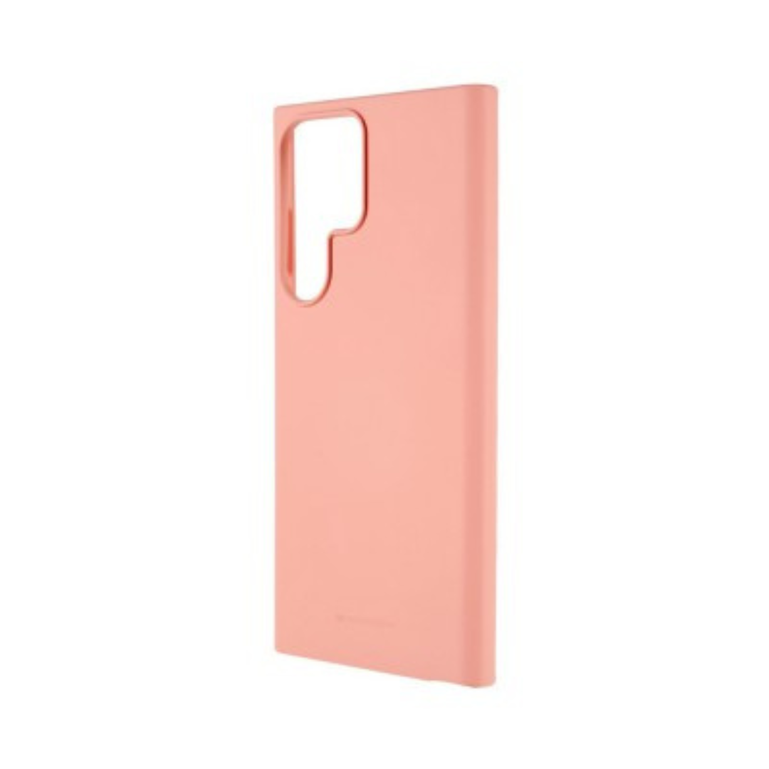 Samsung Galaxy S23 Ultra Compatible Case Cover With Premium Soft Feeling Jelly - Pink