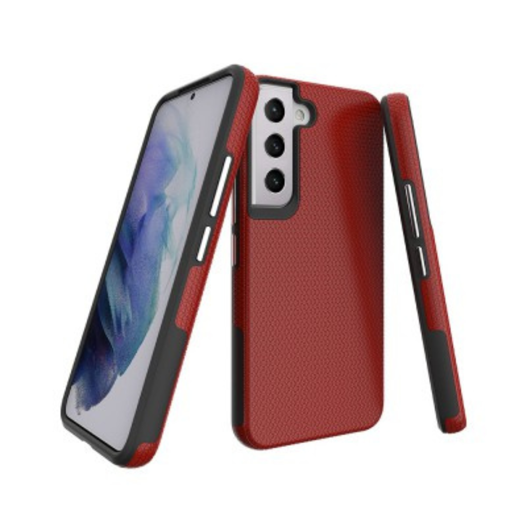 Samsung Galaxy S23 Compatible Case Cover With Shockproof Rugged Design - Red