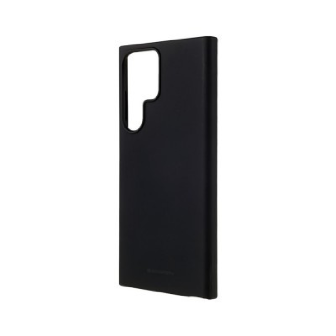 Samsung Galaxy S23 Ultra Compatible Case Cover With Premium Soft Feeling Jelly - Black