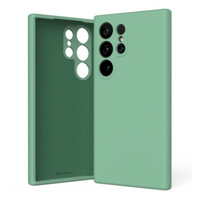 Thumbnail for Samsung Galaxy S24 Ultra Compatible Case Cover With Premium Silicone - Green