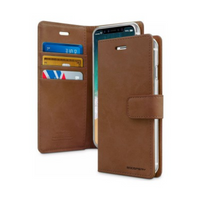 Thumbnail for iPhone XS Compatible Case Cover With Bluemoon Diary - Brown