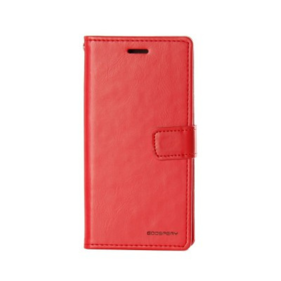 iPhone XS Compatible Case Cover With Bluemoon Diary - Red