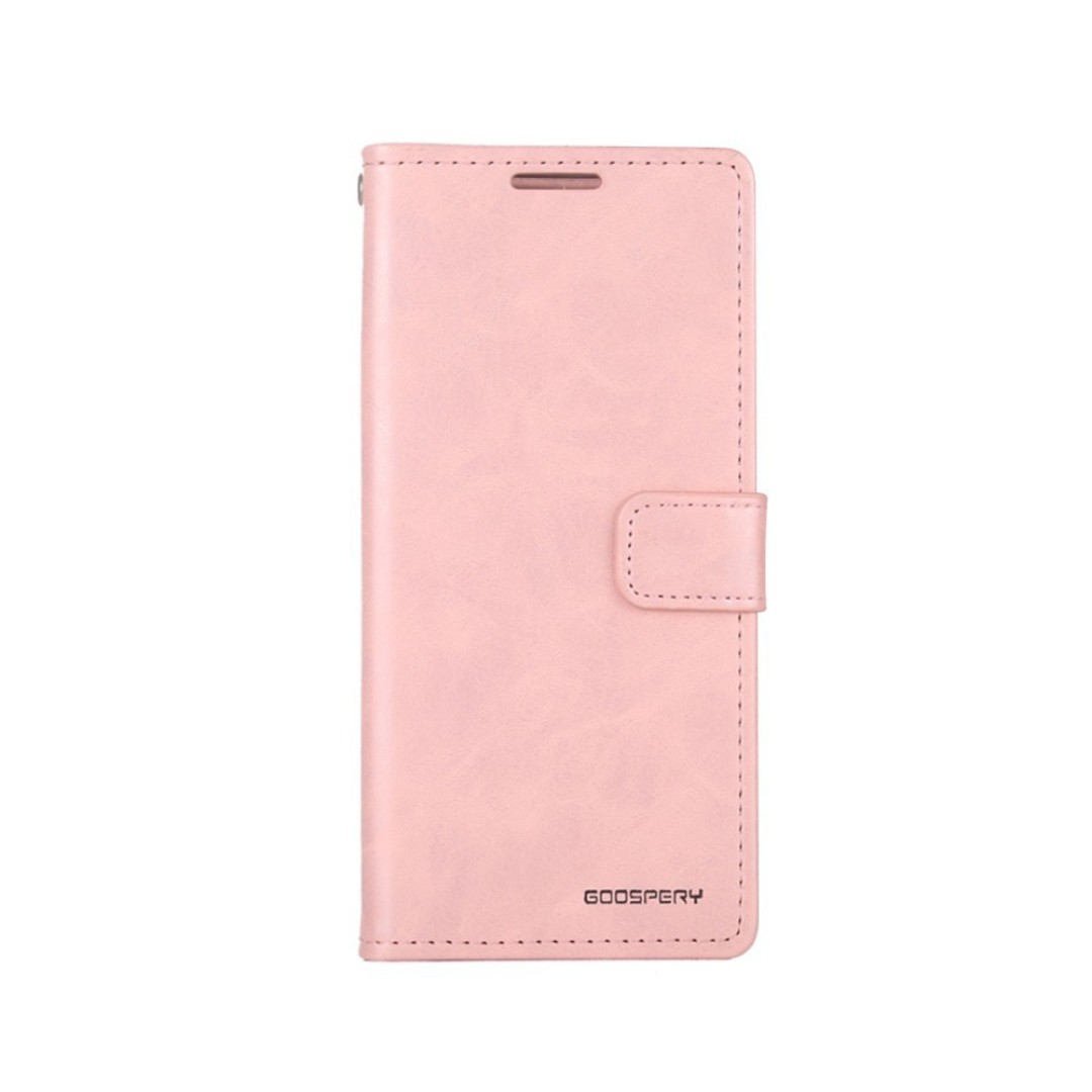 iPhone XS Max Compatible Case Cover With Blue Moon Diary - Pink