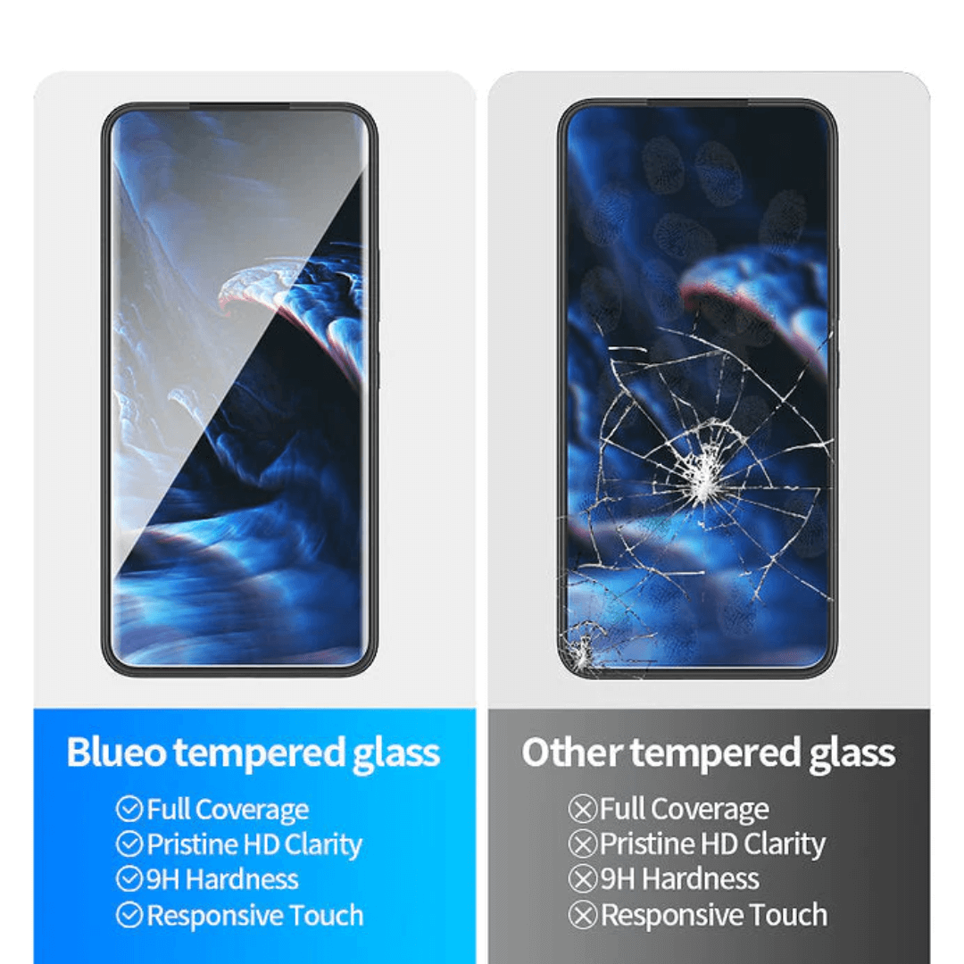 Blueo Full Glue UV Tempered Glass Screen Protector - Fit for Realme GT Explorer Master