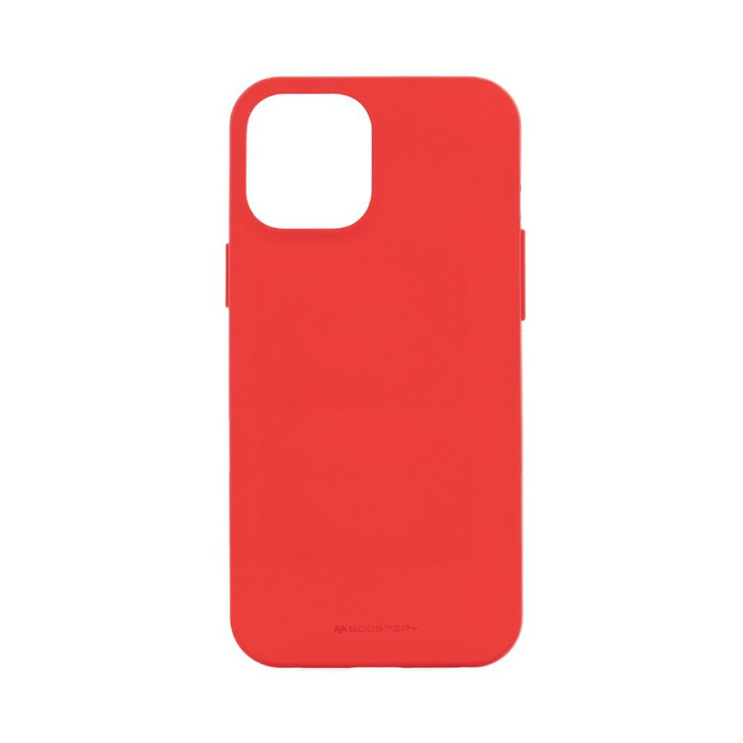 iPhone 13 Mini Compatible Case Cover With Soft Feeling Jelly - Red