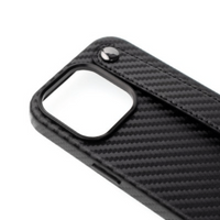 Thumbnail for iPhone 14 Compatible Case Cover With Hand Belt And Metal Camera Lens - Black
