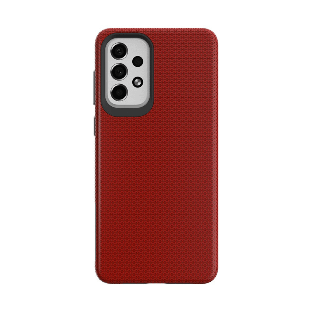 Samsung Galaxy A33 5G Compatible Case Cover With Hardy Shockproof -Red