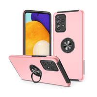 Thumbnail for Samsung Galaxy A53 5G Compatible Case Cover With Shockproof And Magnetic Ring Holder - Pink