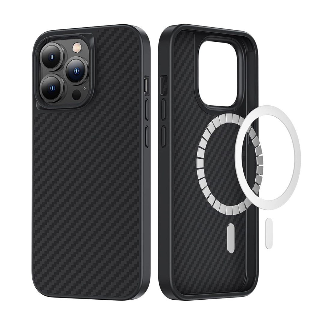 iPhone 15 Plus Tough Armour Case Cover - Soft & Smooth, MagSafe Compatible, Drop Protection, Shock-Resistant, Screen & Camera Lens Guard