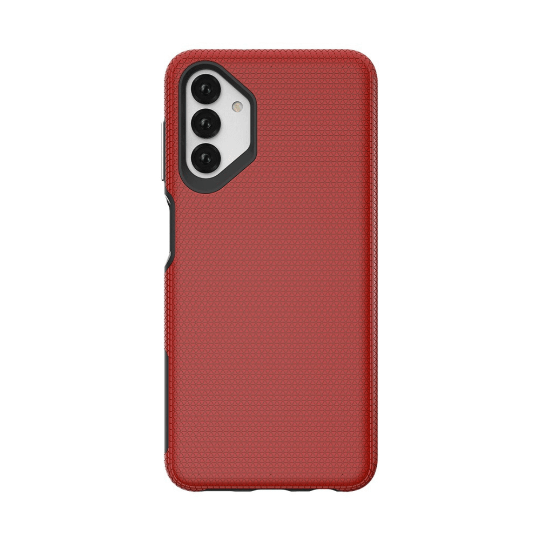 Samsung Galaxy A13 4G Compatible Case Cover With Hardy Shockproof -Red