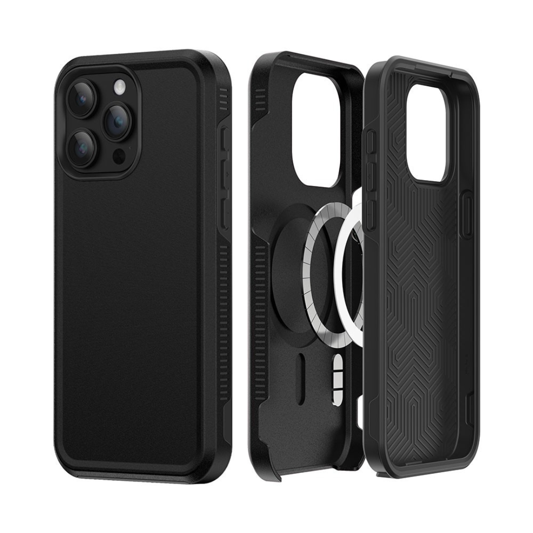 iPhone 15 Pro Heavy-Duty Shockproof Case Cover - Best Quality, Flexible & Tough, Stain-Resistant, Lightweight & MagSafe Compatible