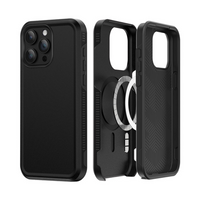 Thumbnail for iPhone 15 Pro Heavy-Duty Shockproof Case Cover - Best Quality, Flexible & Tough, Stain-Resistant, Lightweight & MagSafe Compatible