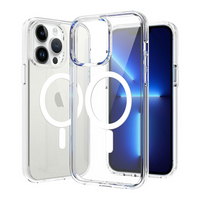 Thumbnail for iPhone 15 Pro Compatible Case Cover With Transparent Shockproof And Compatibility With MagSafe Technology - Transparent