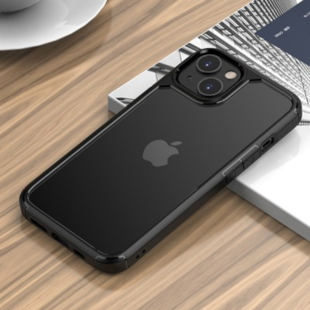 iPhone 13 Compatible Case Cover With Shockproof And Anti-Scratch - Black