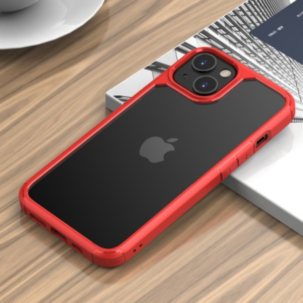 iPhone 13 Compatible Case Cover With Shockproof And Anti-Scratch - Red