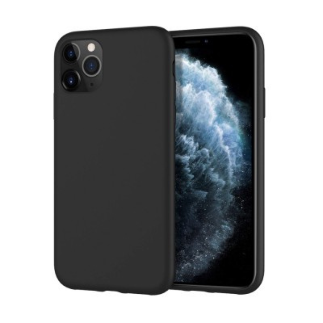 iPhone 11 Compatible Case Cover With Soft Silicone - Black