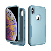 Thumbnail for iPhone XS Compatible Case Cover With Premium Shockproof Heavy Duty Armor - Mint