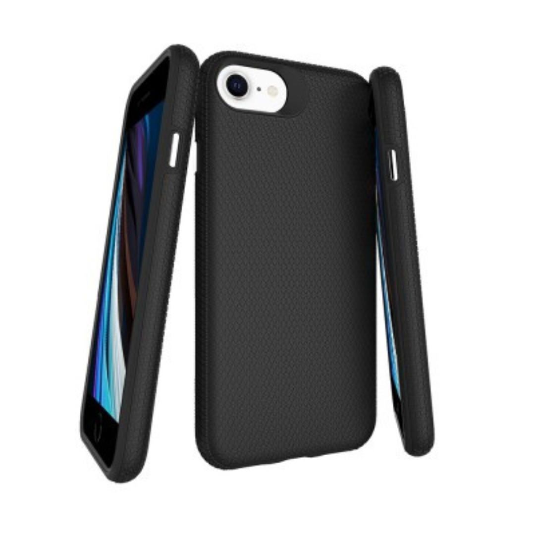 iPhone 7 Plus Compatible Case Cover With Shockproof Rugged - Black