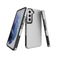 Thumbnail for Samsung Galaxy S21 Compatible Case Cover With Hardy Shockproof -Sliver