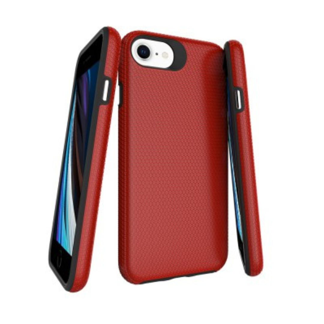 iPhone 7 Plus Compatible Case Cover With Shockproof Rugged - Red