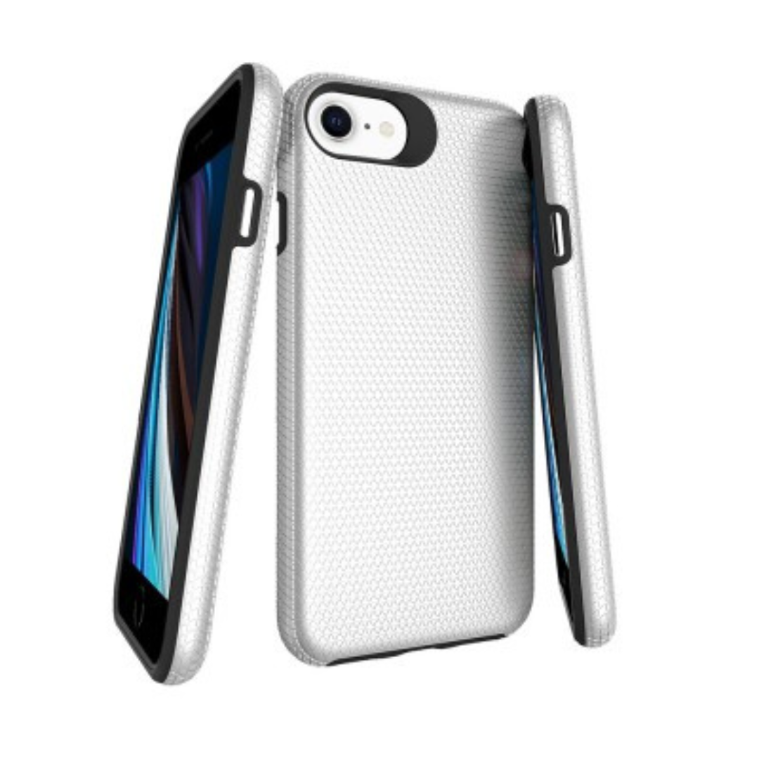 iPhone 7 Plus Compatible Case Cover With Shockproof Rugged - Silver