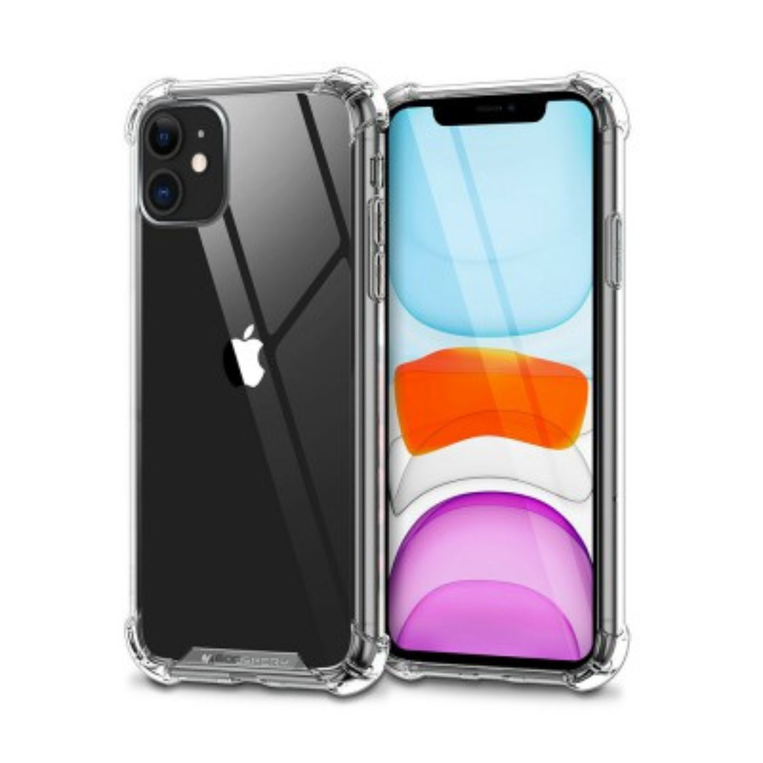 iPhone 11 Compatible Case Cover With Super Protect and Transparent Pearl Jelly