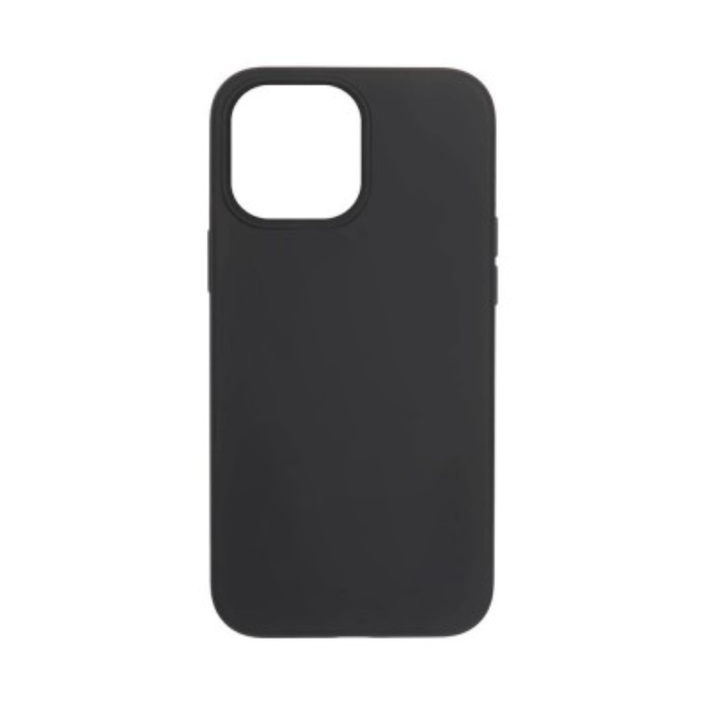 iPhone 13 Compatible Case Cover With Liquid Silicone - Black