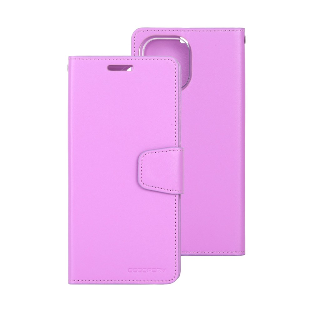 iPhone 13 Compatible Case Cover With Premium Sonata Diary - Purple