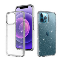 Thumbnail for iPhone 13 Pro Compatible Case Cover With Clear Acrylic Shockproof Protection - Shiny Clear