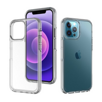 Thumbnail for iPhone 13 Pro Compatible Case Cover With Clear Acrylic Shockproof Protection - Transparent