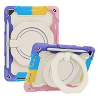 Thumbnail for Compatible With iPad 10.2 (2019) / (2020) / (2021) Heavy Duty Shockproof Case Cover - Pink