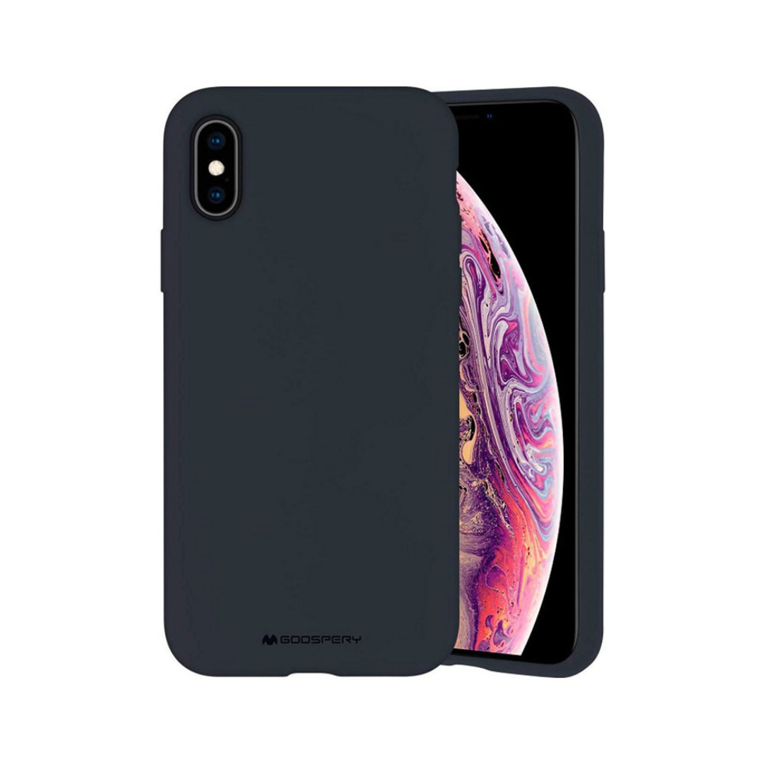 iPhone XS Max Compatible Case Cover With Premium Silicone - Navy