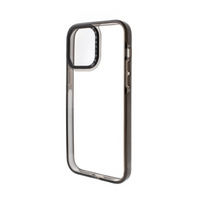 Thumbnail for iPhone 14 Plus Compatible Case Cover With Shockproof Transparent Candy Color - Black