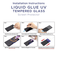 Thumbnail for Advanced UV Liquid Glue 9H Tempered Glass Screen Protector for Huawei P40 Pro Plus - Ultimate Guard, Screen Armor, Bubble-Free Installation