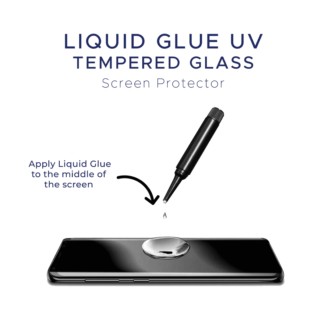 Advanced UV Liquid Glue 9H Tempered Glass Screen Protector for Samsung Galaxy S8 Plus - Ultimate Guard, Screen Armor, Bubble-Free Installation