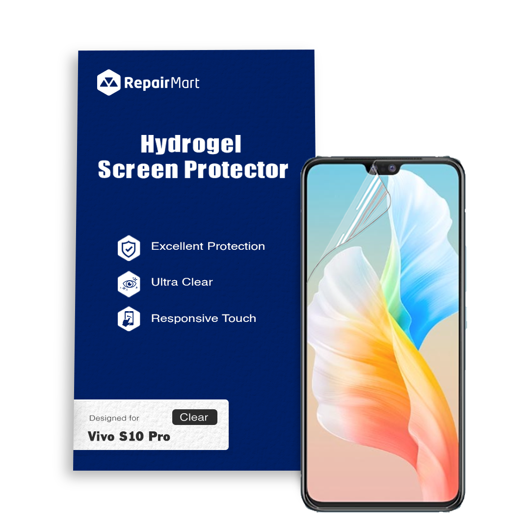 Full Coverage Ultra HD Premium Hydrogel Screen Protector Fit For Vivo S10 Pro
