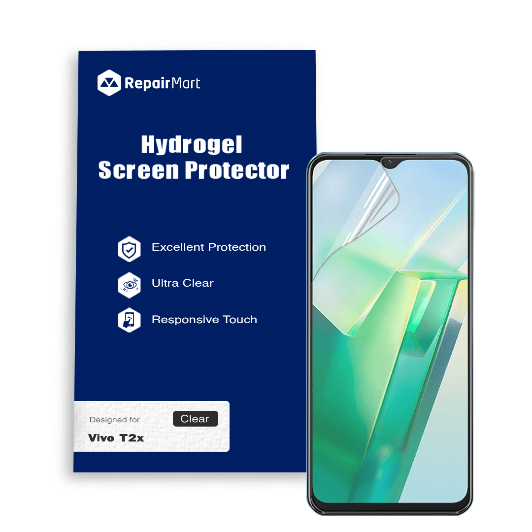 Vivo T2x Compatible Premium Hydrogel Screen Protector With Full Coverage Ultra HD