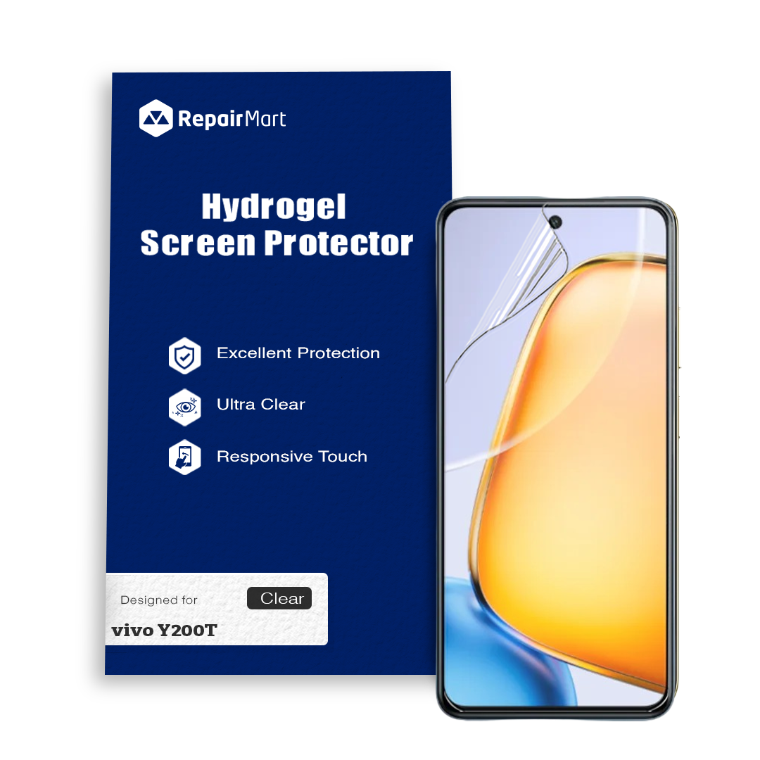 Vivo Y200t Compatible Premium Hydrogel Screen Protector