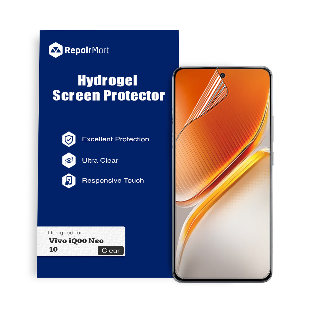 Vivo iQOO Neo10 Compatible Premium Hydrogel Screen Protector With Full Coverage Ultra HD