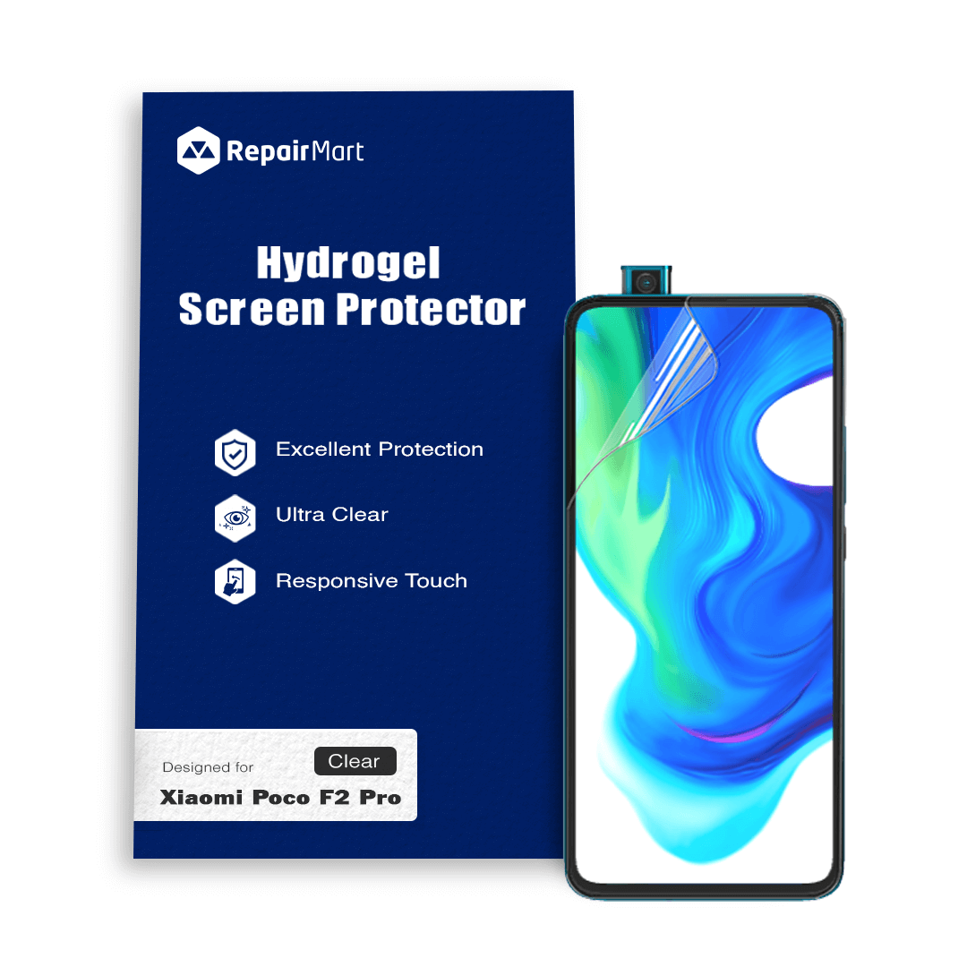 Xiaomi Poco F2 Pro Compatible Premium Hydrogel Screen Protector With Full Coverage Ultra HD