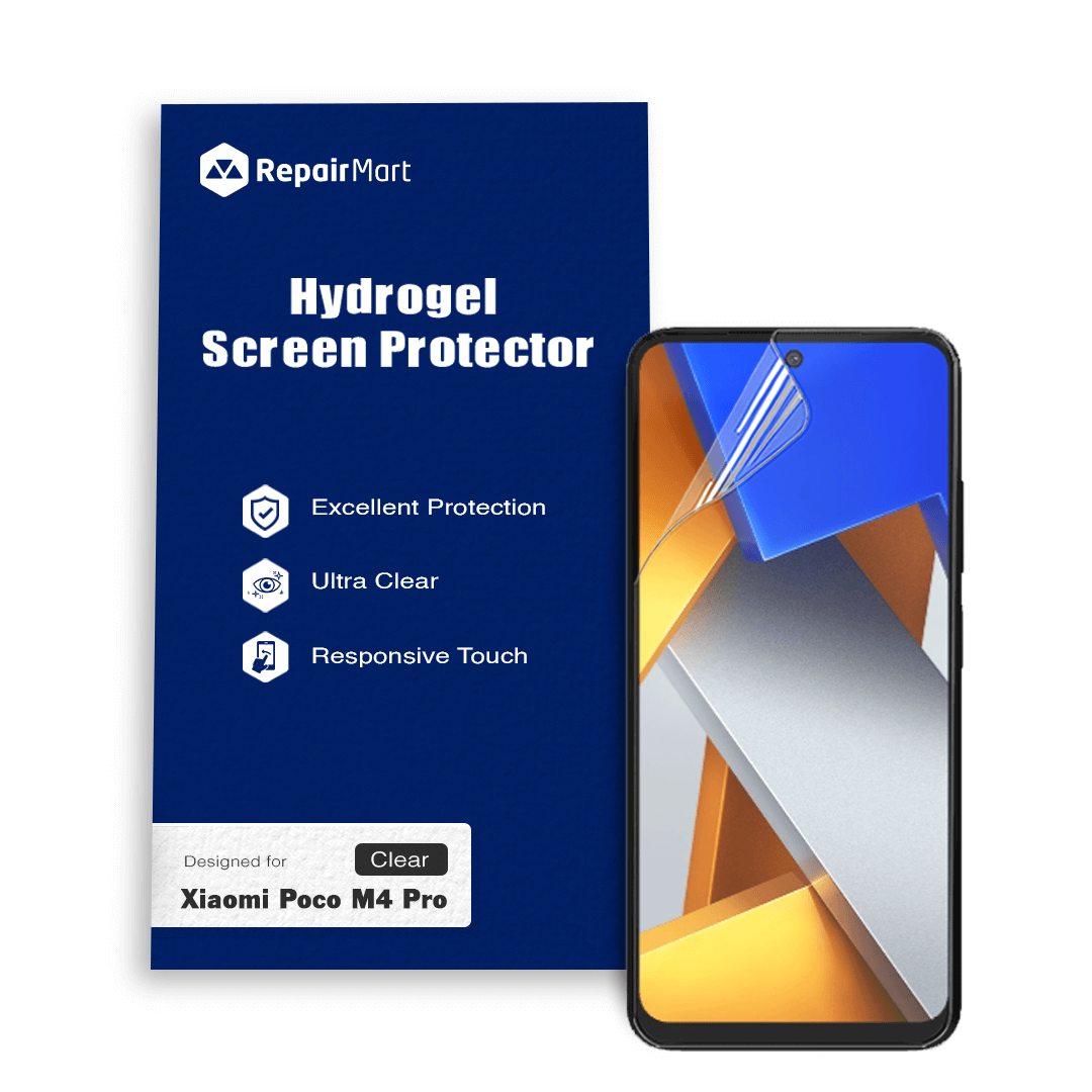 Xiaomi Poco M4 Pro Compatible Premium Hydrogel Screen Protector With Full Coverage Ultra HD