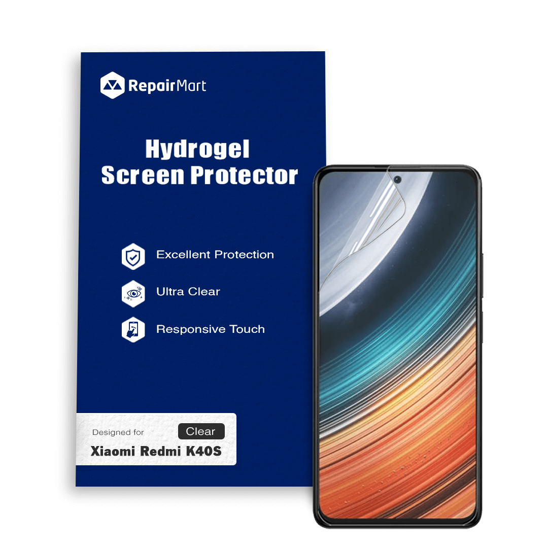 Xiaomi K40S Compatible Premium Hydrogel Screen Protector With Full Coverage Ultra HD