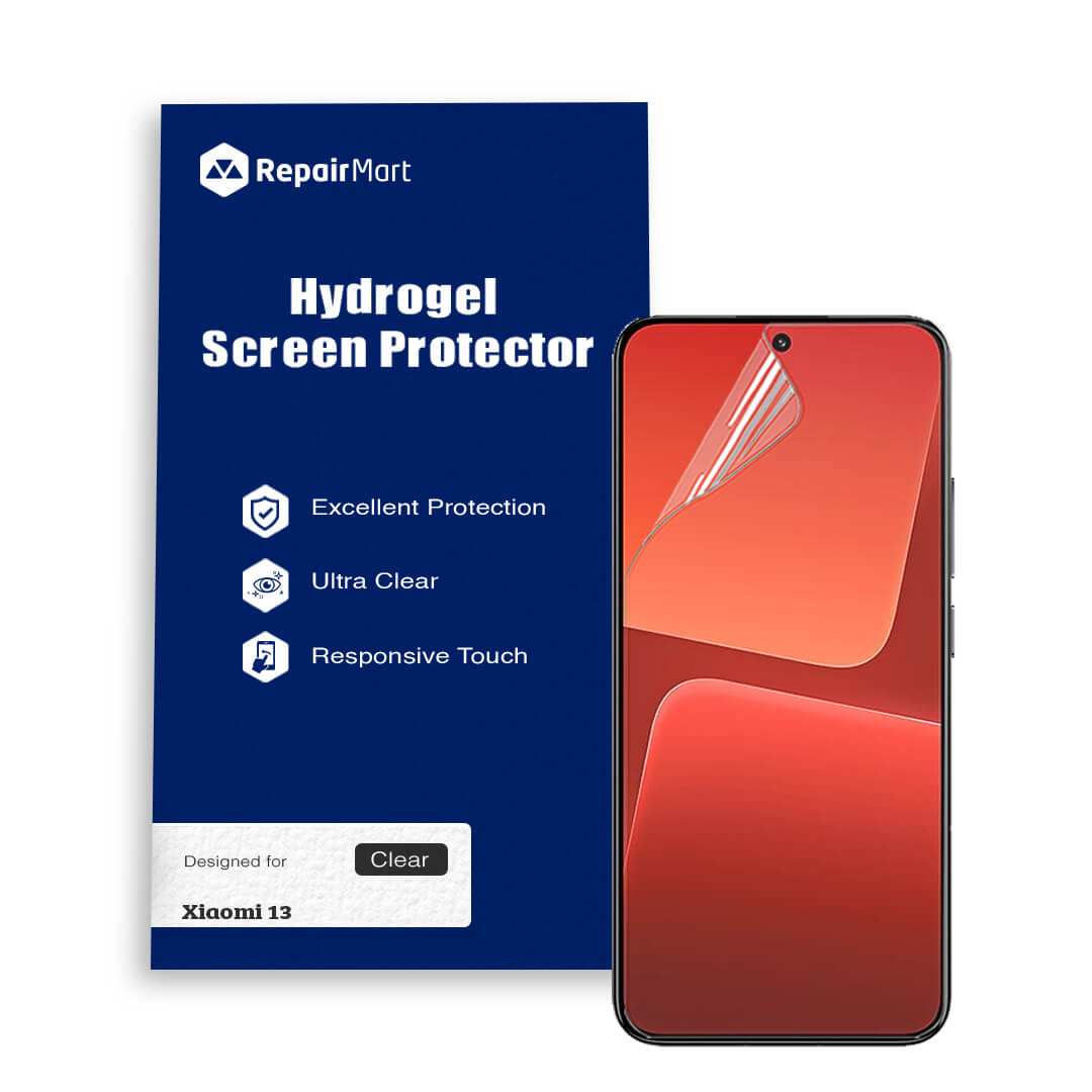 Xiaomi 13 Hydrogel Screen Protector Film – Scratch-Resistant Full Cover Screen Guard – Single and Double Pack – Australian Stock