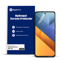 Thumbnail for Xiaomi Poco M6 4G Compatible Premium Hydrogel Screen Protector With Full Coverage Ultra HD