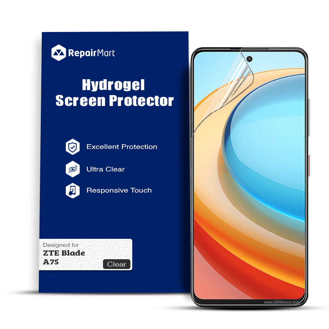 ZTE Blade A75 Compatible Premium Hydrogel Screen Protector With Full Coverage Ultra HD