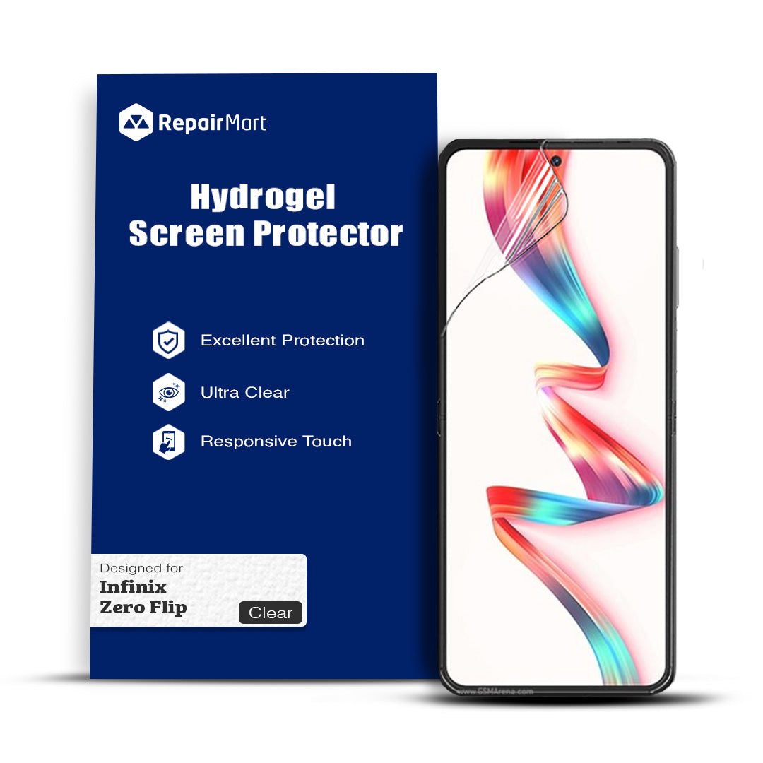 Infinix Zero Flip Compatible Premium Hydrogel Screen Protector With Full Coverage Ultra HD