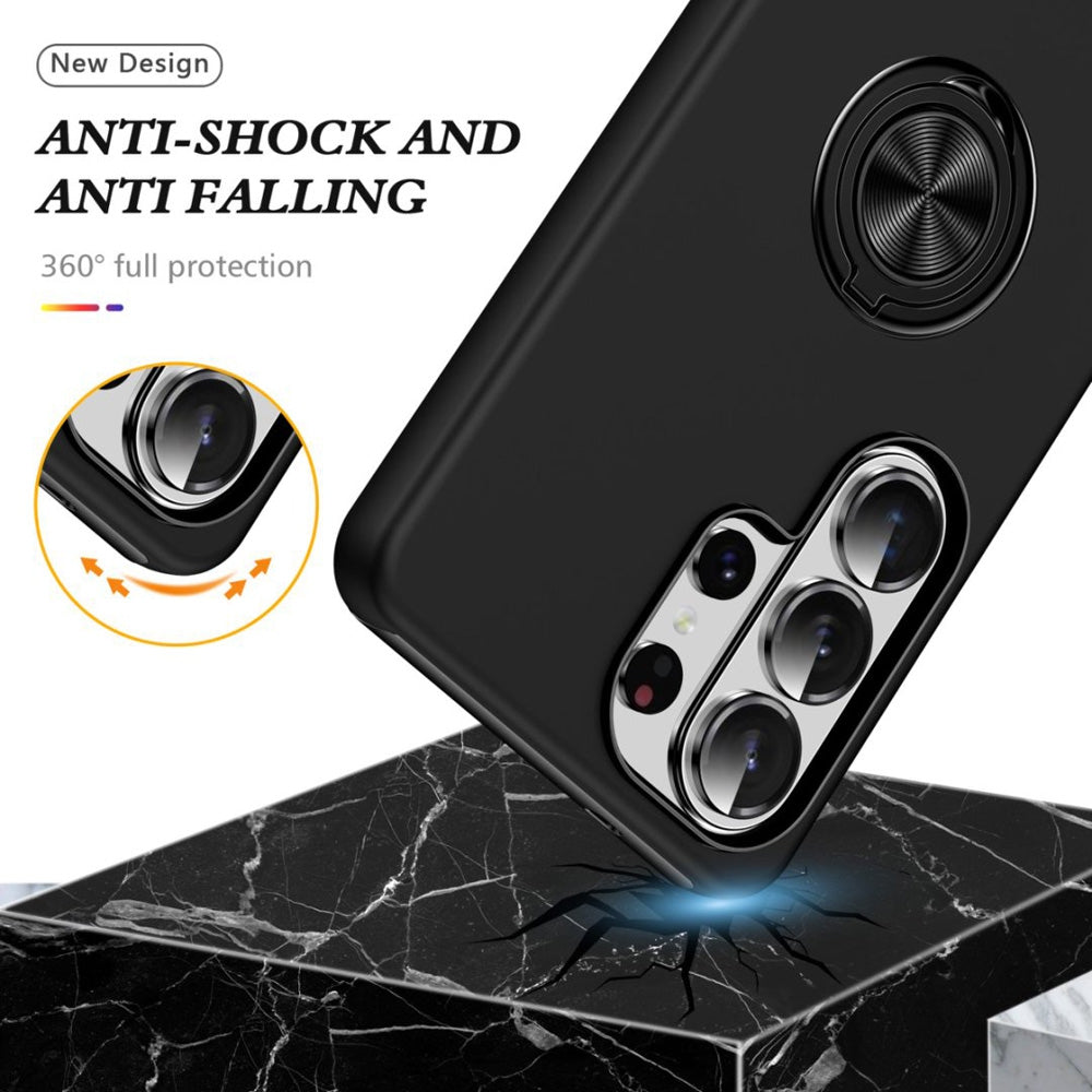 Samsung Galaxy S26 Ultra Shockproof MagSafe Case Cover - Black